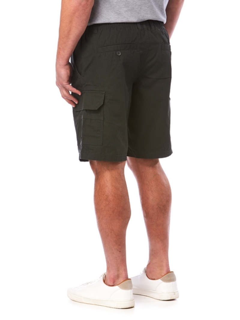 Elliotts Ripstop Cargo Shorts Khaki - Elastic Waist 5 Elliotts Ripstop Cargo Shorts Khaki - Elastic Waist - Image 3