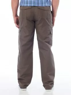 Traders Pants Microfibre Cargos Khaki - Elastic Waist -Traders Country Sales photo2 63221 1632 org lores