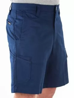King Gee Work Cool 2 Rip Stop Navy Shorts -Traders Country Sales photo2 lowes3383lr