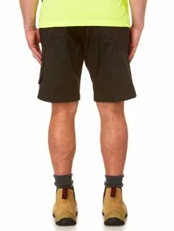 King Gee Work Cool 2 Rip Stop Black Shorts -Traders Country Sales photo3 37830 244 org