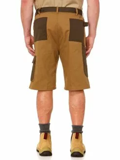 Lowes Cotton Twill Work Shorts Khaki -Traders Country Sales photo3 49517 100 org