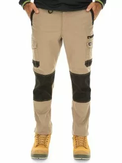 Trousers Traders 308 Ripstop Stretch Work Khaki Pants